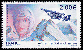 Image du timbre Adrienne Bolland-1895-1975
