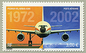 Premier vol de l´Airbus A300  1972-2002