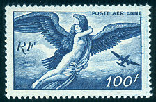 Image du timbre Égine enlevée par Zeus