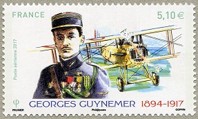 Image du timbre Georges Guynemer 1894-1917