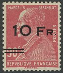 Marcelin Berthelot - 10F sur 90c rouge