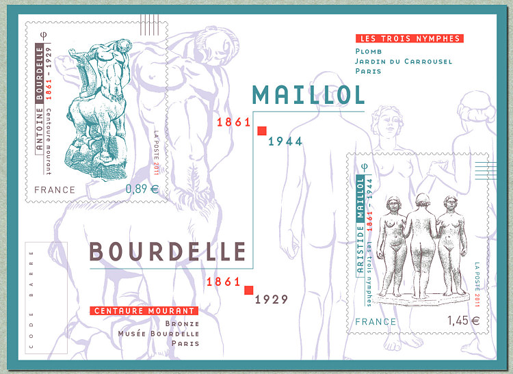 Bloc-feuillet Bourdelle, Maillol