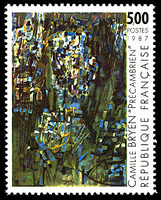 Image du timbre Camille Bryen-«Précambrien»