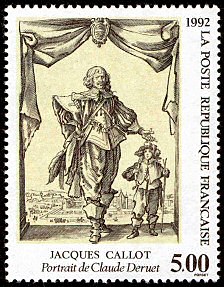 Image du timbre Jacques CallotPortrait de Claude Deruet