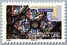 Image du timbre CHARTRES (28) - Cathédrale Notre-Dame