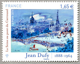 Jean Dufy 1888-1964<br /> La Seine au pont du Carrousel