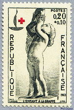 Image du timbre L´enfant à la grappe