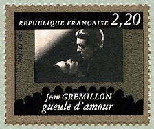 Image du timbre Jean Grémillon  «Gueule d´amour» 