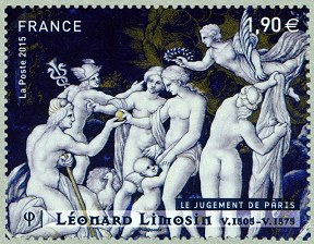 Image du timbre Le jugement de Pâris