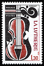 Image du timbre La lutherie