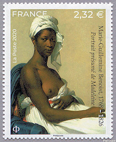 Image du timbre Marie-Guillemine Benoist, 1768 – 1826 
-
Portrait présumé de Madeleine