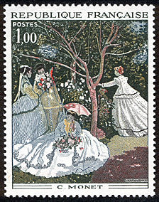 Claude Monet (1840-1926)<BR>Femmes au jardin