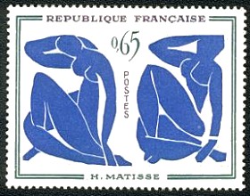Henri Matisse<BR>«Les nus bleus»