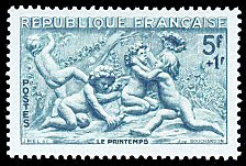 Image du timbre Le Printemps