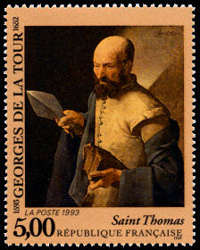 Georges de la Tour<BR>Saint-Thomas
