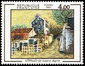 Maurice Utrillo 1883-1955<BR>«Le lapin agile»