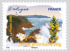 Image du timbre Bretagne - L'ajonc