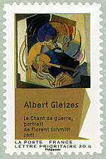 Albert Gleizes<br :>Le Chant de guerre, portrait de Florent Schmitt (1915)