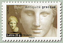 Image du timbre Antiquité grecque-Buste d'Aphrodite