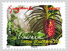 Image du timbre Guyane - L'awara
