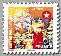 Image du timbre Timbre n° 2 - Noël