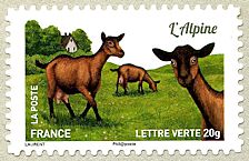 Image du timbre L'alpine