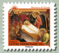 Mariotto di Nardo<br />(connu de.1393 à 1424)<br />Scènes de la vie du Christ - Nativité