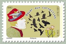 Image du timbre Bayer aux corneilles