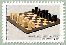 Image du timbre Jeu d’échecs-XXe siècle