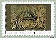 Image du timbre La partie d'échecs - Huile sur toile-Vieira da Silva  - 1943