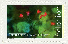 Image du timbre La sauge arbustive