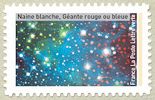 Image du timbre Naine blanche, Géante rouge ou bleue