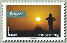 Image du timbre Respect