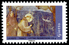 Giotto di Bondone 
   Scènes de la vie de Saint François,
   le sermon aux oiseaux