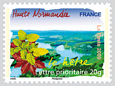 Image du timbre Haute-Normandie - Le hêtre