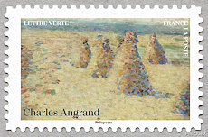 Image du timbre Charles Angrand Les Villottes, 1887-1889