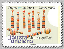 Image du timbre Jeu de quilles