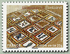 Image du timbre Les mosaïques de Montcaret
