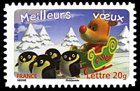 Premier timbre du carnet