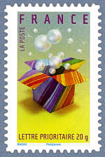 Image du timbre Boîte à bulles