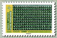 Image du timbre Vergers - Loiret