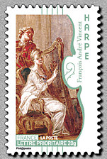 Image du timbre Harpe