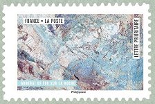 Image du timbre Minerai de fer sur la roche