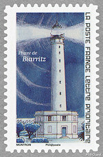 Image du timbre Phare de Biarritz