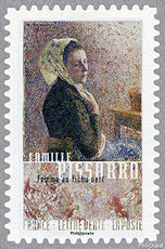 Camille Pissarro<br />Femme au fichu vert