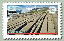 Image du timbre Désert de Platé