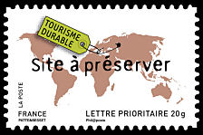 Image du timbre Tourisme durable