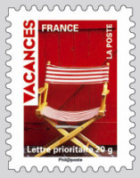 Image du timbre Fauteuil en toile