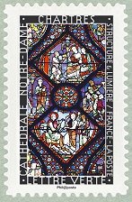 Vitrail de la  Cathédrale Notre-Dame de Chartres