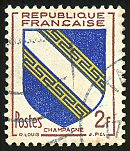 Image du timbre Armoiries  de Champagne